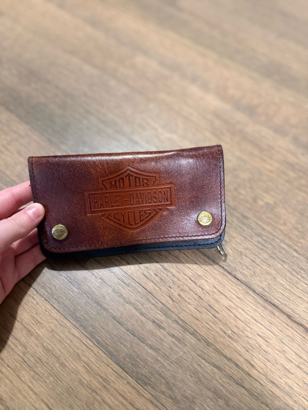 Harley-Davidson Brown Leather Wallet